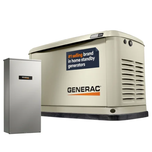 Generac 10kW Standby Generator with 16-Circuit Transfer Switch – Model G007172