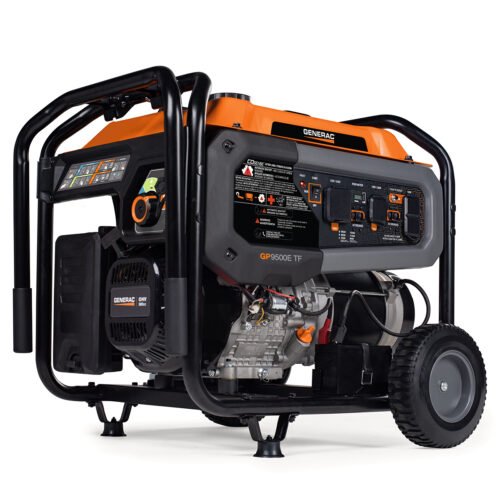 Generac GP9500E Tri-Fuel Portable Generator (50ST) | Model G0080610