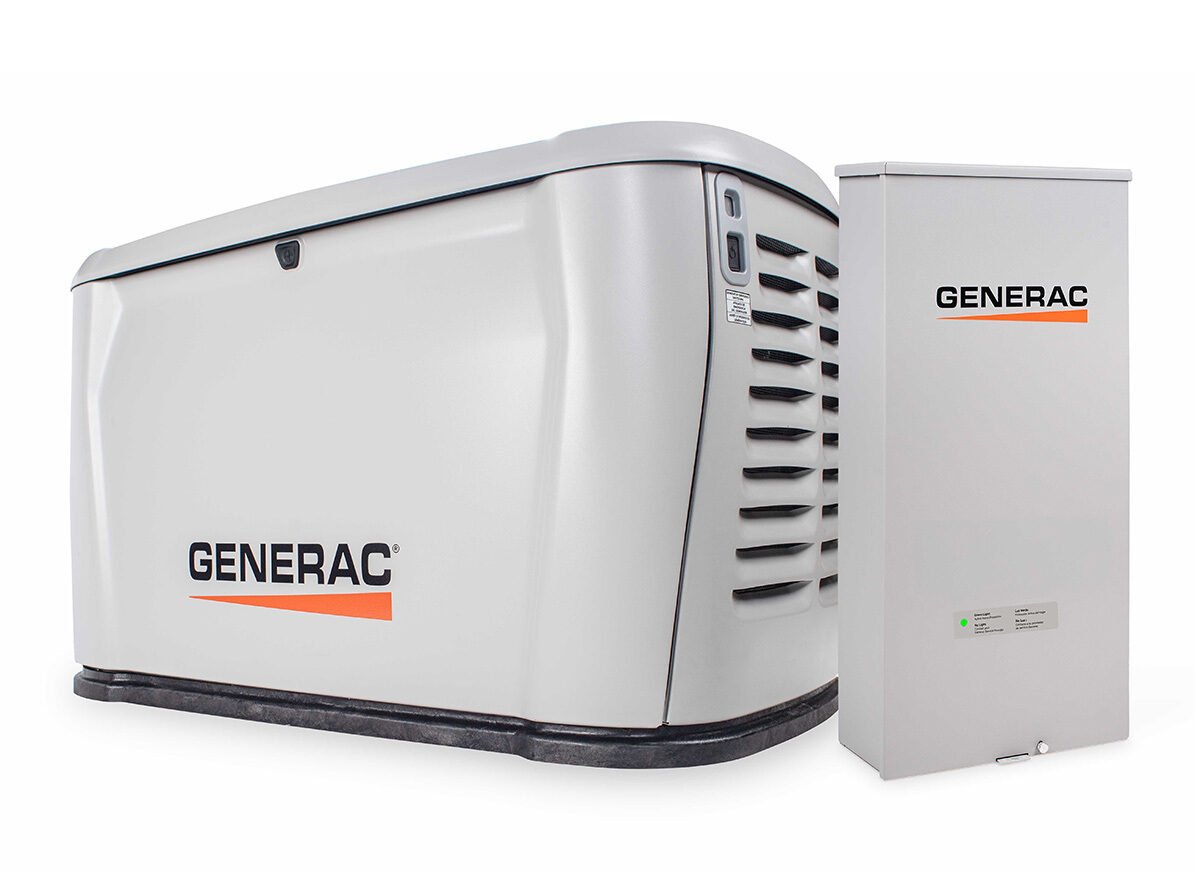 G007323 14kW Standby Generator with 200amp transfer Switch