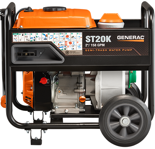 Generac 2" Semi-Trash Water Pump - Model G0068220