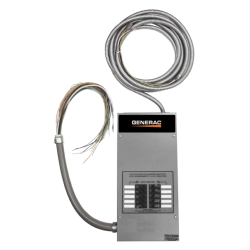 10-Circuit Automatic Transfer Switch – Indoor Pre-Wired ATS | Generac RXG10EZA1