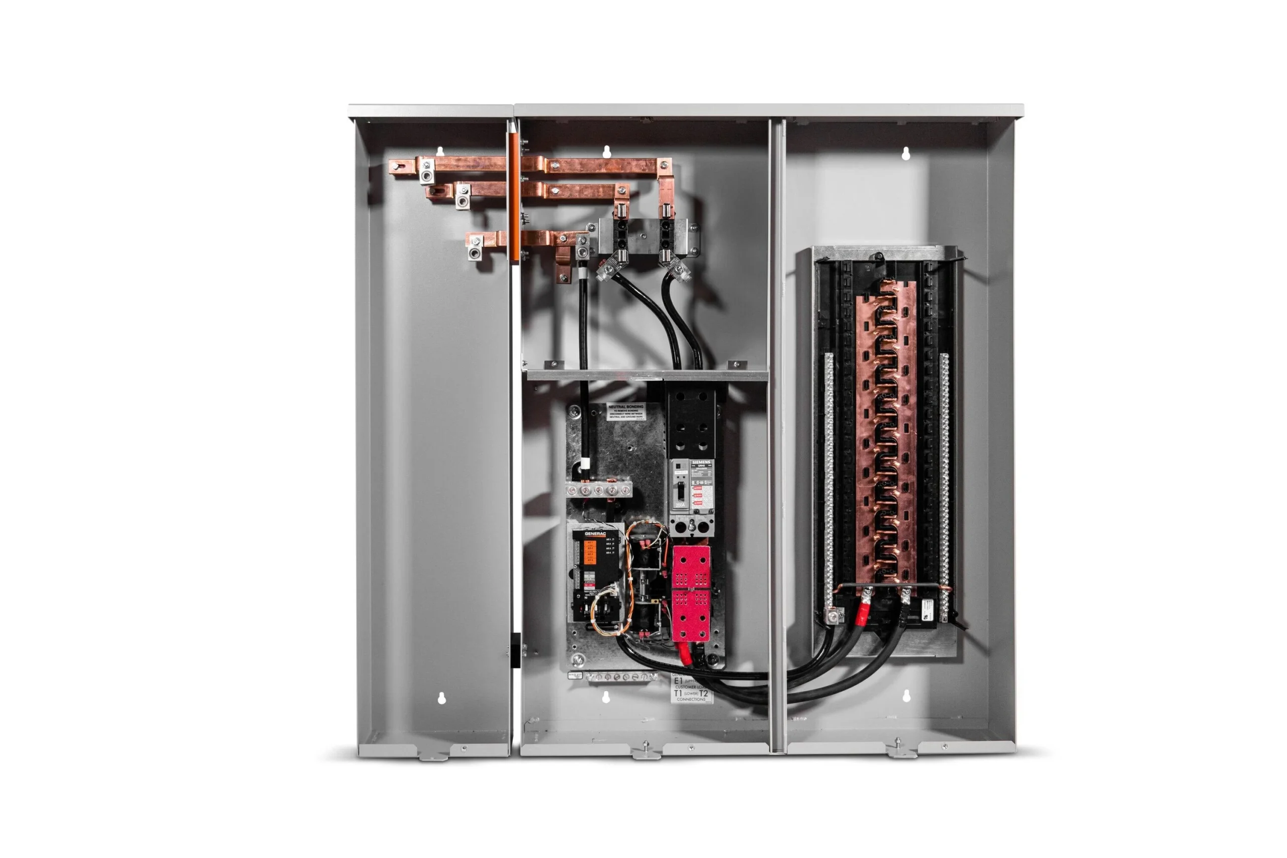 200A GenReady Load Center Switch – Indoor-Rated ATS | Generac RXGUW200A3 - Image 3