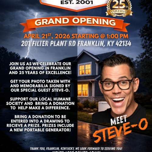 Brite Generators Grand Opening – 25 Year Celebration With Special Guest Steve-O
