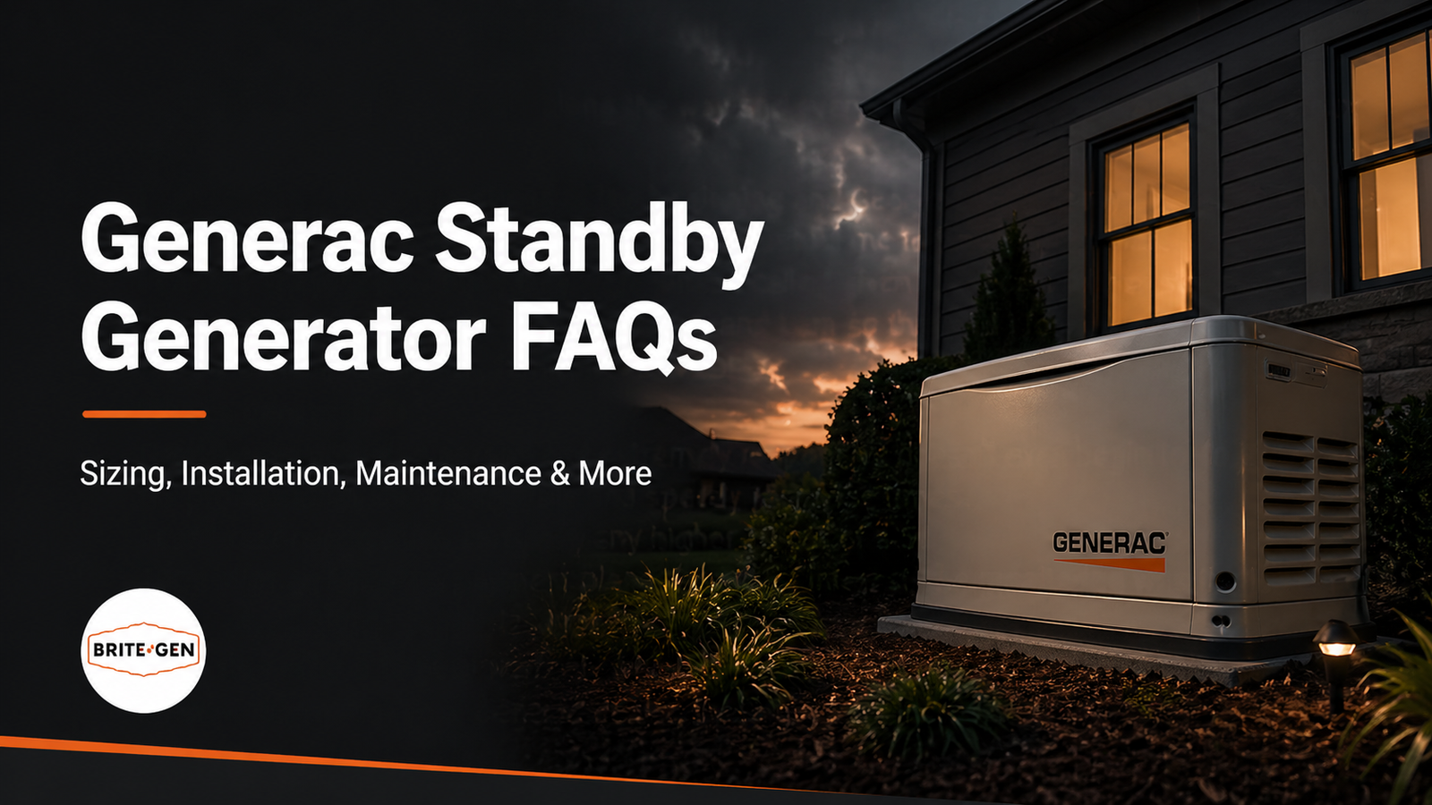 Generac Standby Generator FAQs