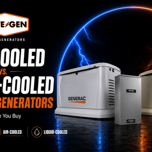 Air-Cooled vs. Liquid-Cooled Standby Generators | What To Know in 2026