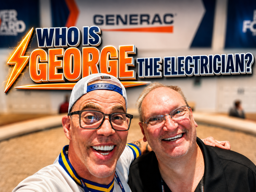 George The Electrician with Steve-O from Jackass.