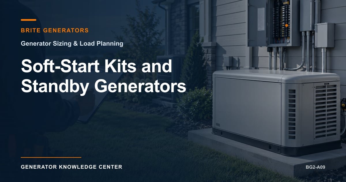 Soft-Start Kits and Standby Generators — Brite Generators